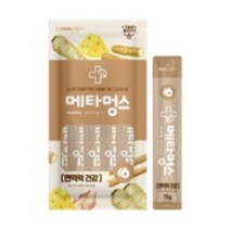 메타멍스 강아지 기능성 건강 츄르 5P, 25개, 닭고기+치즈+마+우엉