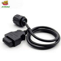 OBD 10Pin 오토바이 OBD2 16Pin BMW ICOM D 케이블 용 BMW 10Pin 어댑터 OBDII 진단 케이블 iCOM D 케이블