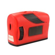 레이저 레벨기 측정기 레이저 360도 고정밀 조정 가능한 포인트라인크로스 거품 29, 스탠드 없는 레드