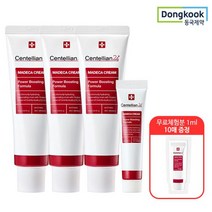 동국제약 마데카크림 시즌4 50ml 3개 + 15ml 1개 무료샘플 1ml 10개 증정, 단품