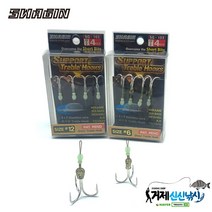 스웨긴 SG-103 서포트 트레블훅 덧바늘 갈치 볼락, 1개