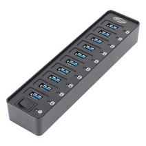 위withh_10포트 대용량 허브 USB3.0 유전원 피씨방 학교 납품 사무실스위칭 네트워크장비 24포트 인터넷♥withy, ♥withyou!
