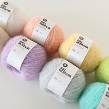 바이브리 실 : 브리모헤어 3ply, 02-베이지