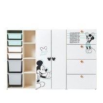 한샘 모모로 베이비장세트 1800_디즈니_미키_민트