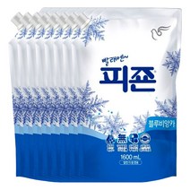 피죤 섬유유연제 블루비앙카 1600ml X 8개(1박스)
