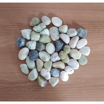 옥자갈 옥돌 1kg 3kg 화분 정원 조경 어항 인테리어, 1개