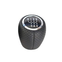 구동계 변속기 자동차부품 Chevrolet chevy cruze 용 56 스피드 카 pu 가죽 기어 시프트 노브 핸드볼 2008 2009 2010 2011 2012 커버 호환, 가죽 2 - 6 속도