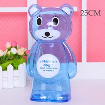 리틀 곰 돼지 저금통 투명 동전 지폐 절약 상자 귀여운 안전 금고 명절 선물 데스크탑 장식, [09] Color 925