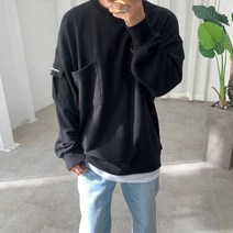 스트릿제이 리밋 포켓 카고 맨투맨