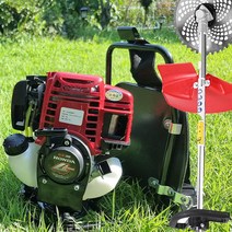 GX35 혼다 예초기 4행정 엔진 제초기 가솔린 배낭식 풀세트, 단일사이즈, 옵션1 GX35