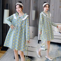 산모복 조리원 임산부선물 셀프주수만삭촬영 사진 결혼식 랩 키작은 임산복 하객 원피스 오피스룩 임산부 봄 드레스 패션 모델 외출 귀여운 바닥 셔츠 긴팔 탑스 외국 새해 복