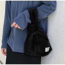 코듀로이 손목가방 미니백 강아지산책가방 빅에코백