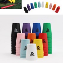 스피드 스포츠 게임 스택스 순발력 테스트 스태킹 컵쌓기 12P, 화이트12p