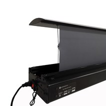 전동스크린 캠핑용 대형 윤씨네 액자형 MIVISION 초단초점 프로젝터용 HDTV 포맷 전, 5.92 인치