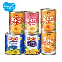 동원 지중해 복숭아 410g 10캔 외 황도 백도 미니파인코코 Dole 파인애플 후르츠칵테일, 5.Dole 후르츠칵테일 432g x 10