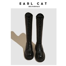 착한구두 부츠 롱부츠 마켓제이씨 스타일 백작 고양이 부츠 워커 키높이