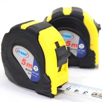 월드마켓 원터치 5M 고정 줄자 측정용 작업용 가정용, 1개