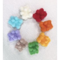 하리보 젤리곰 수세미 4pcs 세트 / 곰돌이 비누받침/ 키링 집들이 선물, 세트 2 (민.보.아이.베)