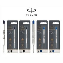 PARKER 파카 볼펜심 리필심 1.0 M 0.7 F / 블랙 블루 QUINK, 흑 M (1.0mm)