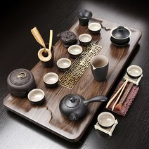 차판 다도세트 차트레이 퇴수기, A