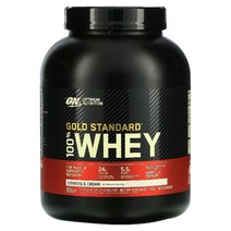 이지몰 Optimum Nutrition (옵티멈 뉴트리션) Gold Standard 100 유청 쿠키 크림 837g (1.84lbs) No.29701, 2109.2g
