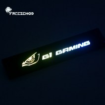 노트북 쿨러 쿨링팬 컴퓨터 cpu 그래픽카드 FREEZEMOD CPU 사이드 패널 RTX3090 데코레이션 섀시 그래픽 카드 Faith 램프 워터 부품 5V3PIN AURA ARG, 05 G1 GAMING, 01 5V AURA