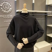 보니스팍스 NC02 하이넥 가오리 티셔츠 2 A48TS060