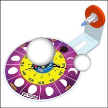 5myshop_뉴 달의 위상변화와 지구의 자전과 세계시간(1인용 5) 다기능과학키트 학습교구 과 LED 교재 의_5myshop, ★옵션품확인_1인용
