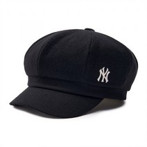 MLB 베이직 울 뉴스보이캡 NY (Black)