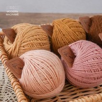 2mm 마크라메키링 24컬러 마크라메실 모칠리실 망고실 마크라메행잉플랜트 재료 위빙실 마크라메 마크라메월행잉 태피스트리 마크라메DIY 마크라메키트 모던마크라메 마크라메트리, 24. 그레이