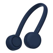 일본직발송 2. 댄순(DANSOON) 댄순 FLEX 날개 없음 목걸이 선풍기【각도 조정 가능한 핸즈프리넥 팬열사병, One Size, 클래식 블루