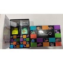 넥센 세인트나인Q 6구 10세트 10하프더즌 캐릭터 골프공 무료 인쇄 홀인원 골프모임 행사 선물 선물용 인쇄볼 인쇄용골프공 골프볼 인쇄무료, 색상혼합(컬러) 6구 10세트