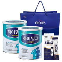 일동후디스 하이밀크 초유포뮬라 600g 2캔 초유의힘 5포+선물용쇼핑백