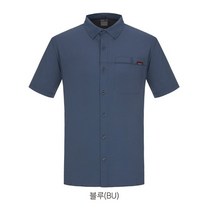 레드페이스 흡습 속건 기능이 우수함 통기성이 좋은 남성용 반팔 스트레치 셔츠
