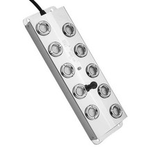 연못 연기 제조기 연무기 미스트 분사기 스프레이, 2헤드 분무기(자신의 변압기)