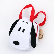 스누피 스웨이드 토트 입체 백 가방