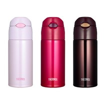 써모스 보냉병 스트로보틀 빨대컵 FHL-400K 0.4L, 스트로베리레드, 옵션선택