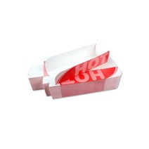 핫도그 반케이스 100개-포장케이스 종이트레이 홀더, 핫도그 반케이스 100개-포장케이