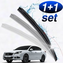 PGM*^몰뉴SM5 와이퍼 세트 600mm400mm 하이브리드 차량유리 차닦이 교체용 고급 간편 자동차 앞유리 사계절^^췤pgm