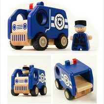 유아 원목 병원차 소방차 버스 경찰차 택1 플레이 자동차완구