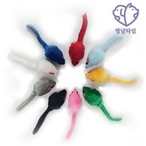 멍냥타임 알록달록 보들 쥐돌이 고양이 장난감 냥이 애착인형 쥐장난감 쥐인형, 알록달록 보들 쥐돌이 레드