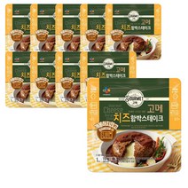 씨제이 고메 치즈 함박스테이크 152g 10개 간편조리 냉장식품