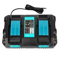 마끼다 DC18RD 14.4V 18V 듀얼 배터리충전기 4.0A 전동공구 충전기