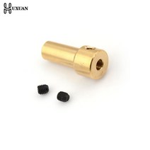 황동 2.3mm 모터 샤프트 클램프 전기 드릴 척 JT0 커플링 모터 커플러 클램프1 피스, 한개옵션0