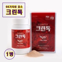 크린톡 천연효소 66가지 발효식품 클린톡 영양보충 면역력강화 영양제 오미자 민들레 복분자 산수유 작약 블루베리 염증 면역 건강 파우더, 1개