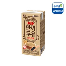 푸르밀 한끼두유 미숫가루, 190ml, 24개