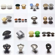 가구손잡이 1구 서랍장 책상 옷장 씽크대 협탁 신발장 가구, 로마대(흑니켈)