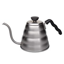 일본직구 하리오 V60 드립 케틀 주전자 VONO 커피 포트 VKB-120HSV, 800ml + 실버