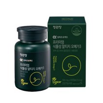 알파프로젝트 프리미엄 식물성알티지오메가3 390mg 60캡슐, 1개, 60개