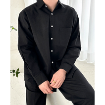 [주붕샵]에틱 바이오 린넨셔츠